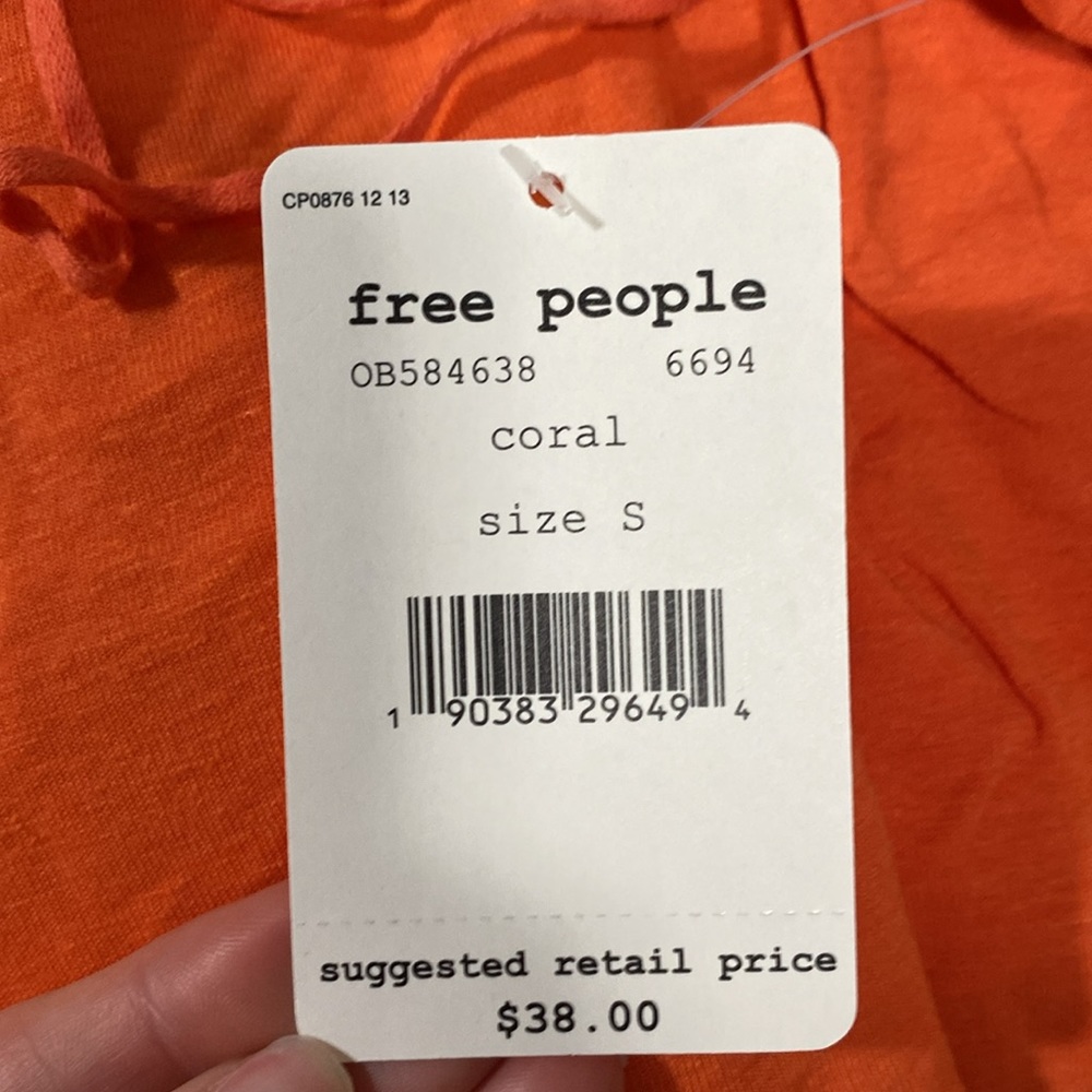 Free People Coral Karmen Tank Top - Picture 5 of 5